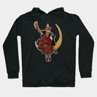 Witch on the moon Hoodie